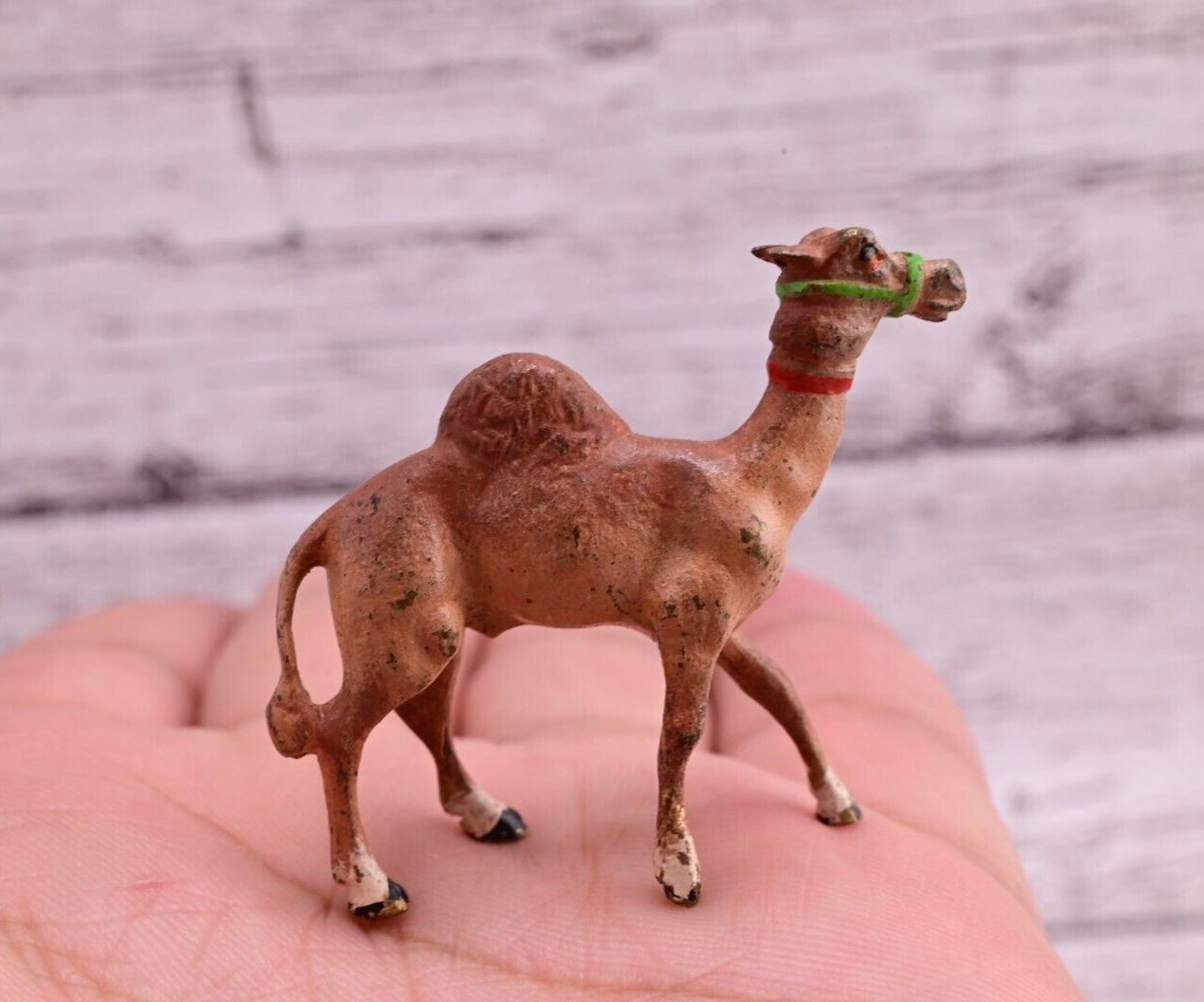 Original Miniature Antique Austrian Vienna Cold Painted Bronze of Desert Camel9