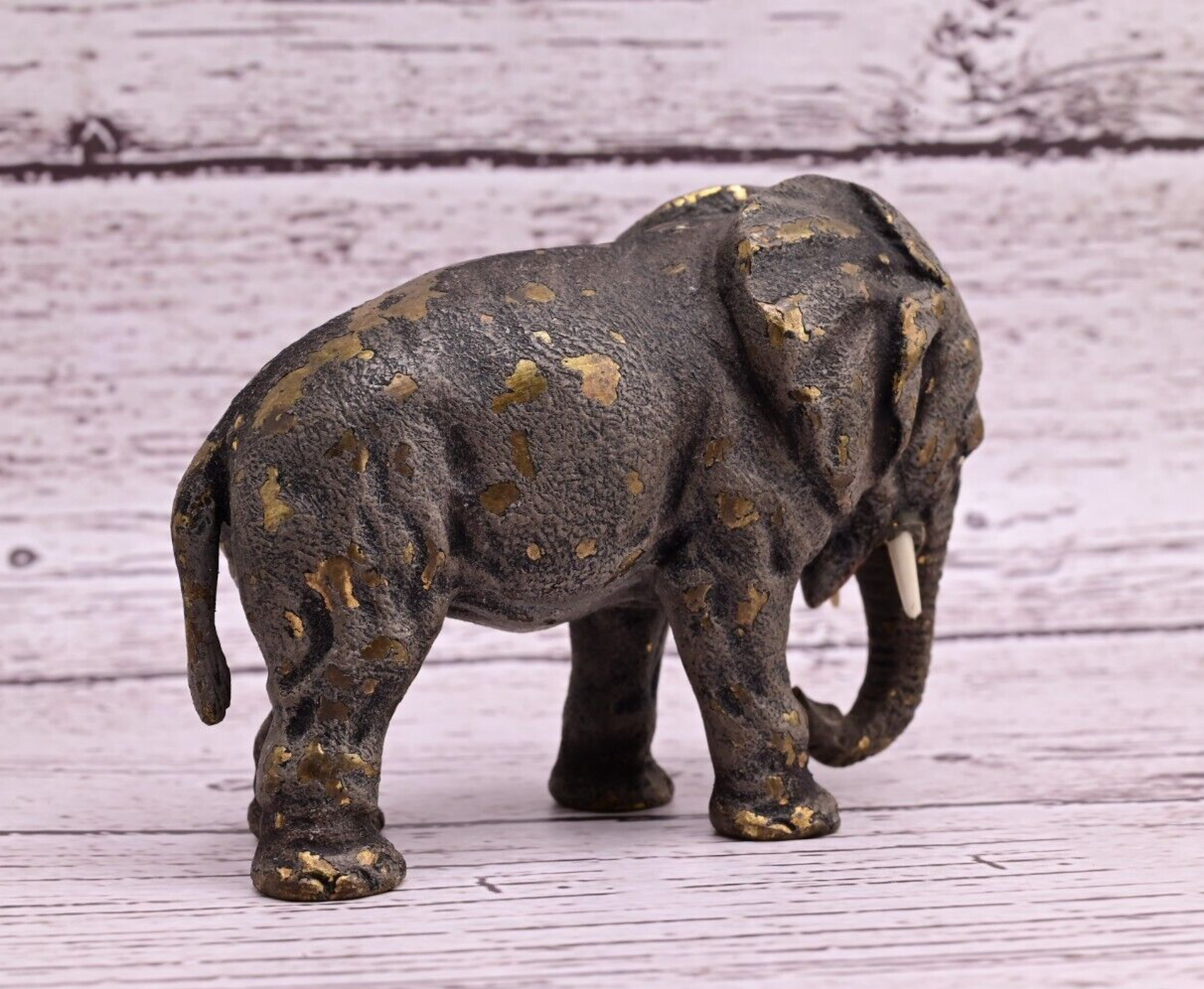 High Quality Antique Austrian Vienna Cold Painted Bronze Figure of Elephant8