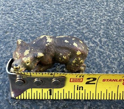 Antique Austrian Vienna Cold Painted Bronze Figure of Brown Grizzly Bear6