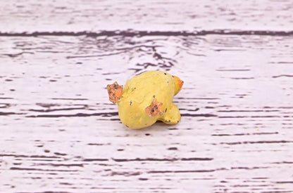 Cute Tiny Antique Austrian Vienna Cold Painted Bronze Figure of Yellow Chick15