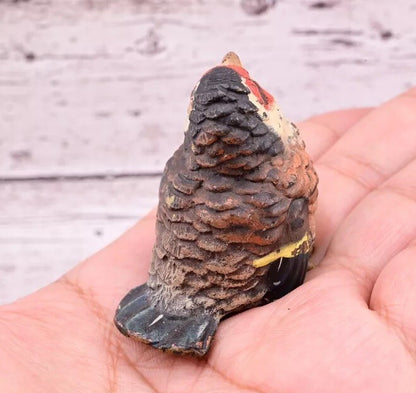 Super Cute Antique Austrian Vienna Cold Painted Bronze Figure of Goldfinch10