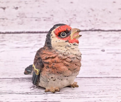 Super Cute Antique Austrian Vienna Cold Painted Bronze Figure of Goldfinch6
