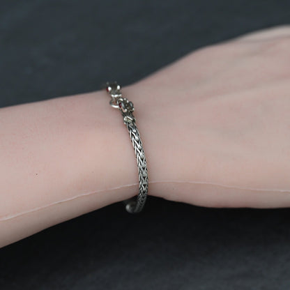 Original John Hardy Naga Dragon Sterling Silver Bracelet4