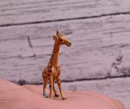 Collectible Antique Austrian Vienna Cold Painted Bronze Figure of Little Giraffe5