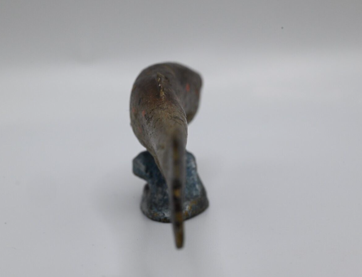 Rare Antique Austrian Vienna Cold Painted Bronze Figure of Fish3