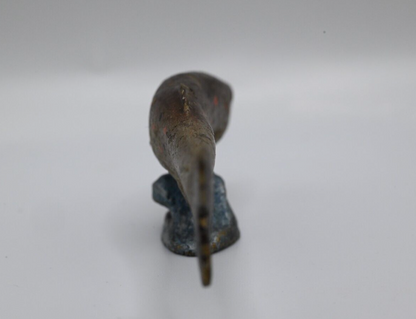 Rare Antique Austrian Vienna Cold Painted Bronze Figure of Fish3