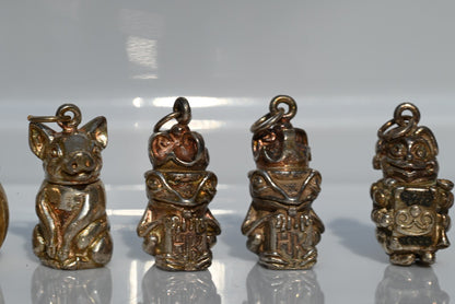 Rare Harmony Kingdom Lord Byron Sterling Silver Tiny Treasure Storage Pendants2