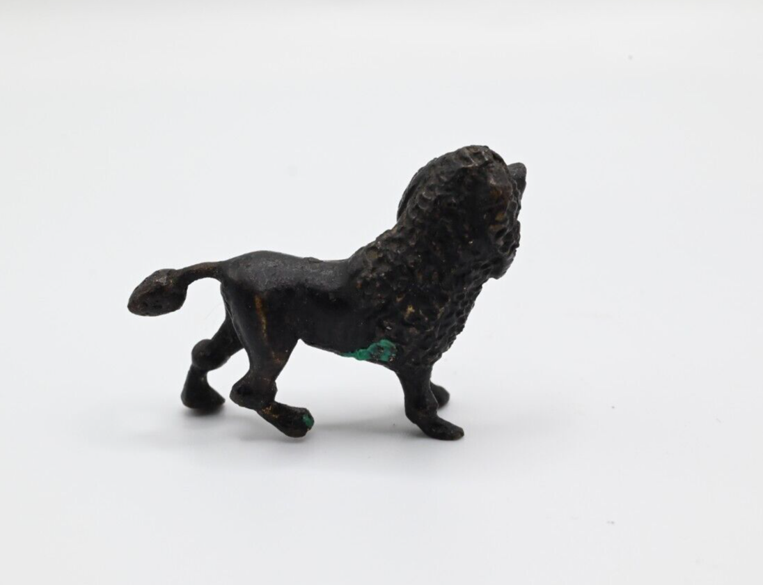 Original Antique Austrian Vienna Cold Painted Bronze Figure of Black Poodle3