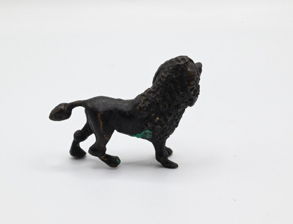 Original Antique Austrian Vienna Cold Painted Bronze Figure of Black Poodle3