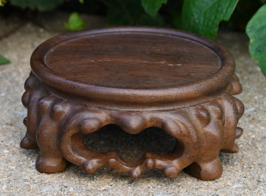 Wonderful Chinese Hand Carved Solid Root Display Base1