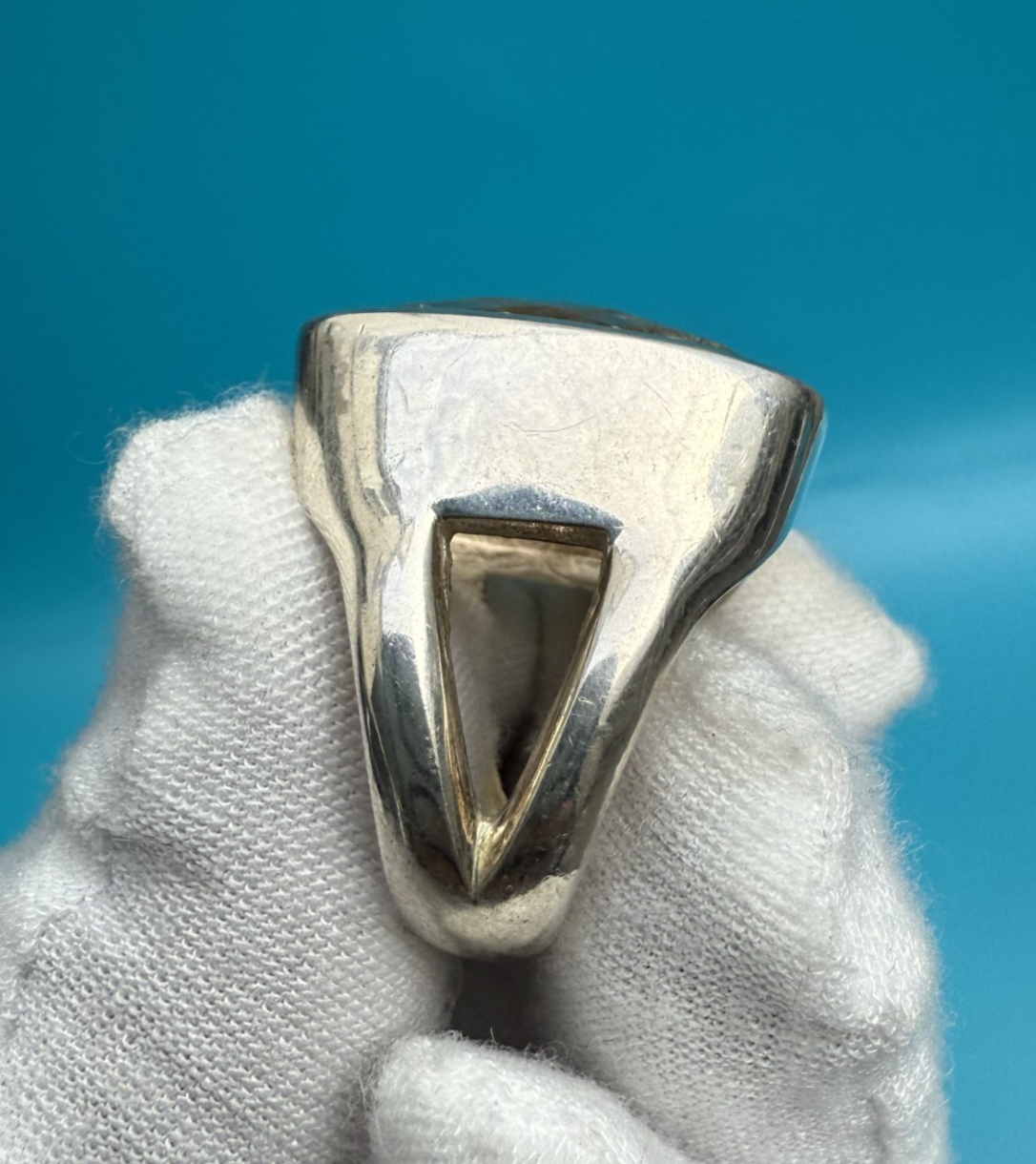 Amazing Sterling Silver w/ Faceted  Rhodolite Quartz Ring4