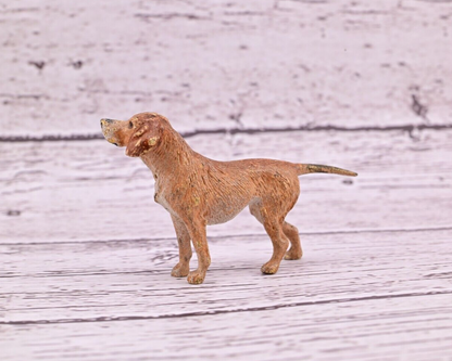 Antique 1900s Austrian Vienna Cold Painted Bronze Figure of Labrador Retriever3