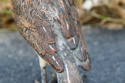 Lovely Austrian Vienna Cold Painted Bronze Bird Figure of European Robin6