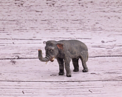 Original Small  Antique Austrian Vienna Cold Painted Bronze of Elephant4