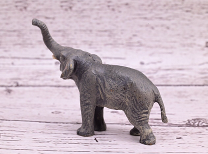 Gorgeous Antique Austrian Vienna Cold Painted Bronze Figure of Elephant7