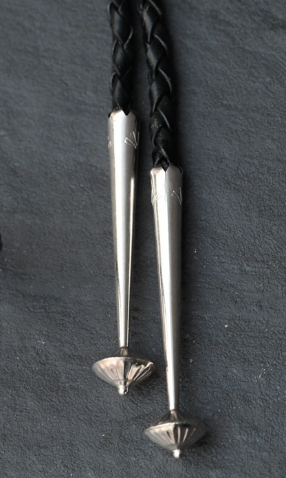 Southwestern Sterling Silver Bolo Tie Scorpion Motif by Kenny Ray McNeilly Jr6