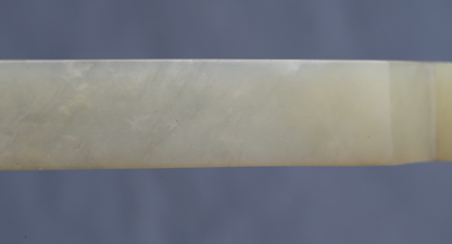 Antique Greenish Translucent Jade Precious Object Hairpin / Brushrest3