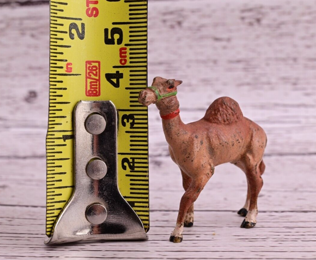 Original Miniature Antique Austrian Vienna Cold Painted Bronze of Desert Camel11