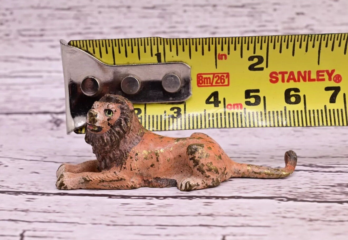 Early Antique Austrian Vienna Bronze Figure of Sitting Lion12