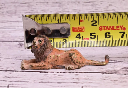Early Antique Austrian Vienna Bronze Figure of Sitting Lion12