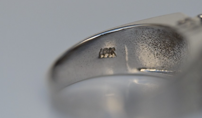Gorgeous 18K White Gold with 2 ct Vivid Natural Blue Sapphire Ring6