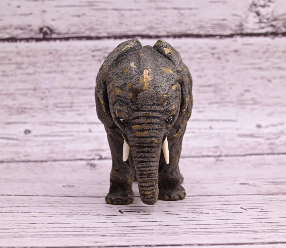 High Quality Antique Austrian Vienna Cold Painted Bronze Figure of Elephant5