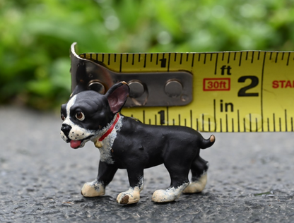 Fritz Bermann Austrian Vienna Cold Painted Bronze Figure of Boston Terrier Puppy6