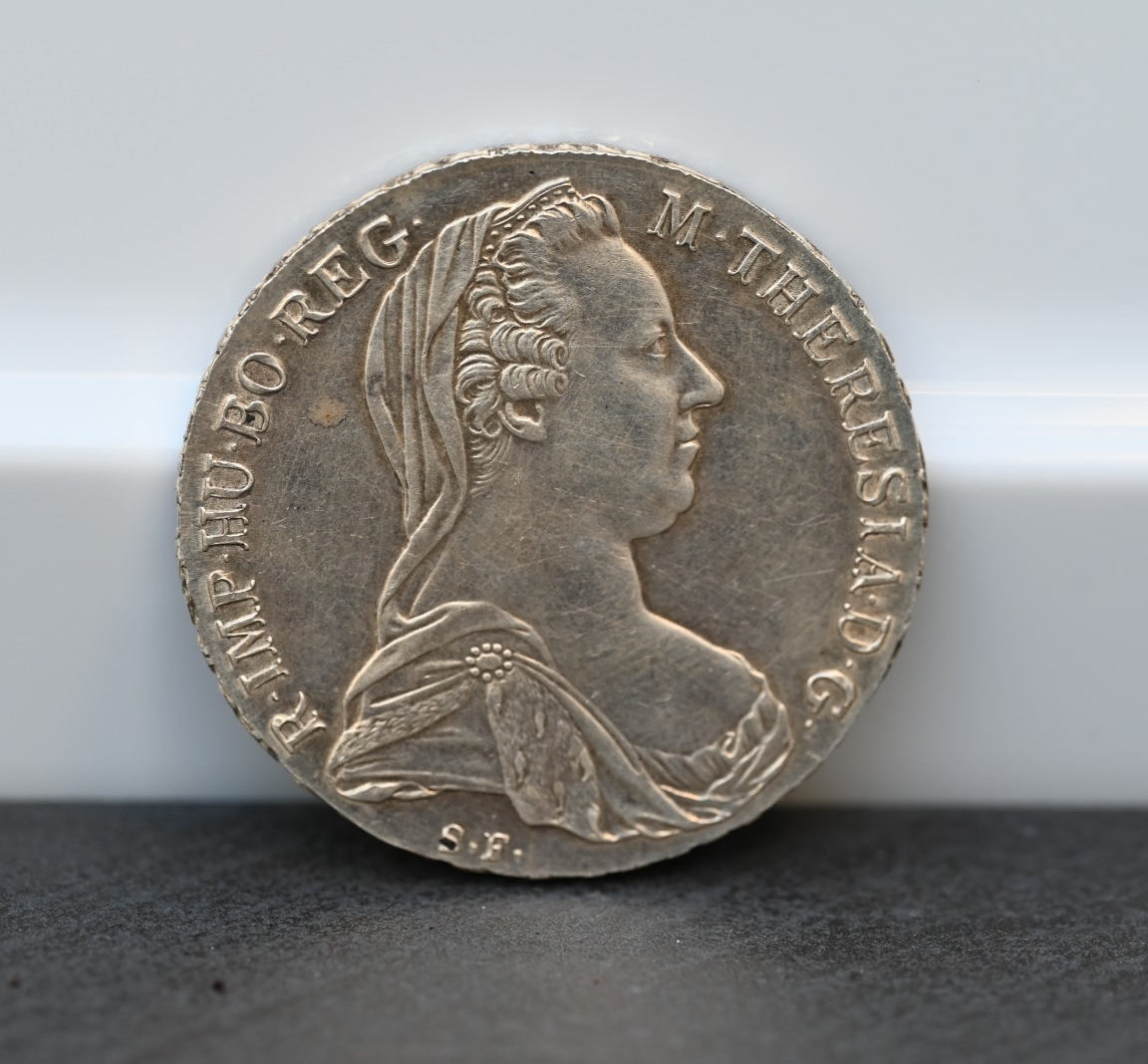 Empress Maria Theresa of Austria Silver Coin0
