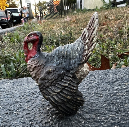 Beautiful  Antique Austrian Vienna Cold Painted Bronze Figure of Turkey2