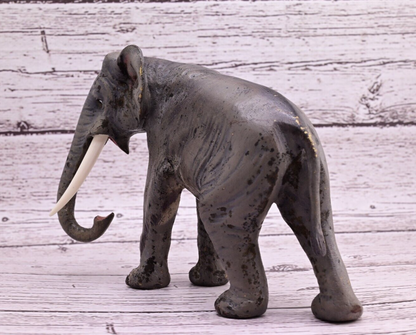 Stunning Large Antique Austrian Vienna Cold Painted Bronze Figure of Elephant2
