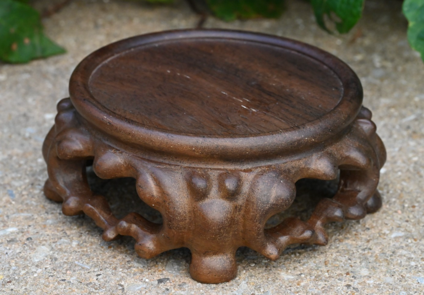 Wonderful Chinese Hand Carved Solid Root Display Base2