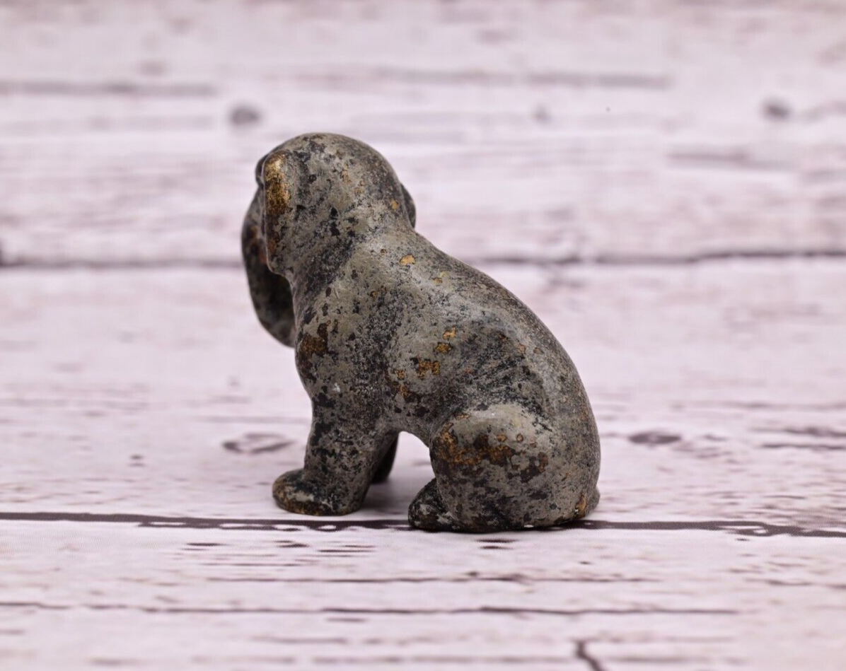 Antique Austrian Vienna Cold Painted Bronze Figure of Miniature Baby Elephant11