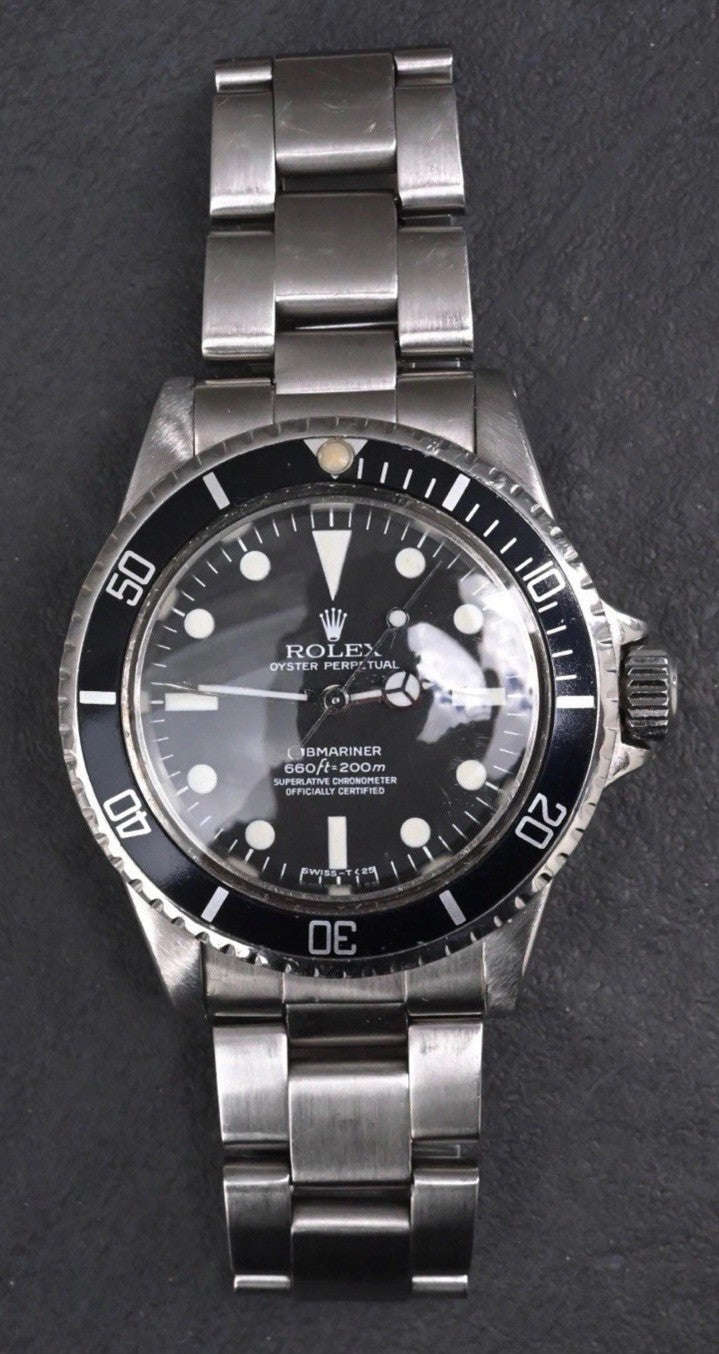 Rare Collector Piece Ref. 5512 Rolex No Date Submariner Watch3