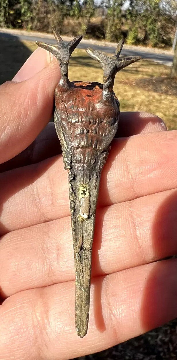 Antique Austrian Vienna Cold Painted Bronze Figure of Ring Neck Pheasant9