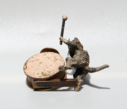 Rare Antique Franz Bergmann Austrian Vienna Cold Painted Bronze Cat Orchestra5