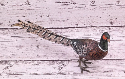 Antique Austrian Vienna Cold Painted Bronze Figure of Large Pheasant Bird2