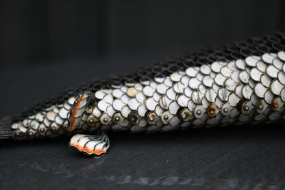 Amazing Life - Size Chinese Enameled Export Silver Articulated Koi Fish7
