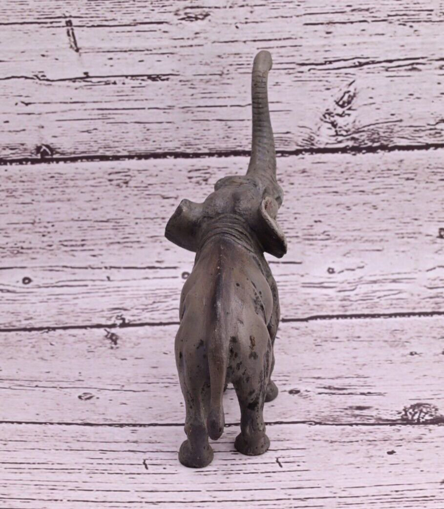 Beautiful Antique Austrian Vienna Cold Painted Bronze Figure of Elephant4