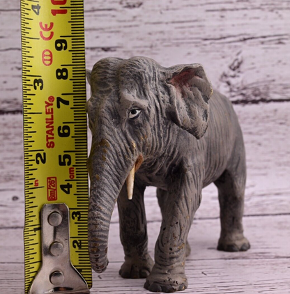 Majestic Antique Austrian Vienna Cold Painted Bronze Figure of Elephant6