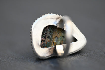 Handmade 925 Sterling Silver and Abalone Paua Shell Ring3