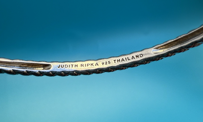 Vintage Sterling Silver Bracelet by Judith Ripka4