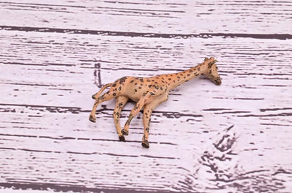 Nice Old Antique Austrian Vienna Cold Painted Bronze Figure of Giraffe10