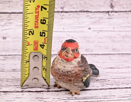 Super Cute Antique Austrian Vienna Cold Painted Bronze Figure of Goldfinch12