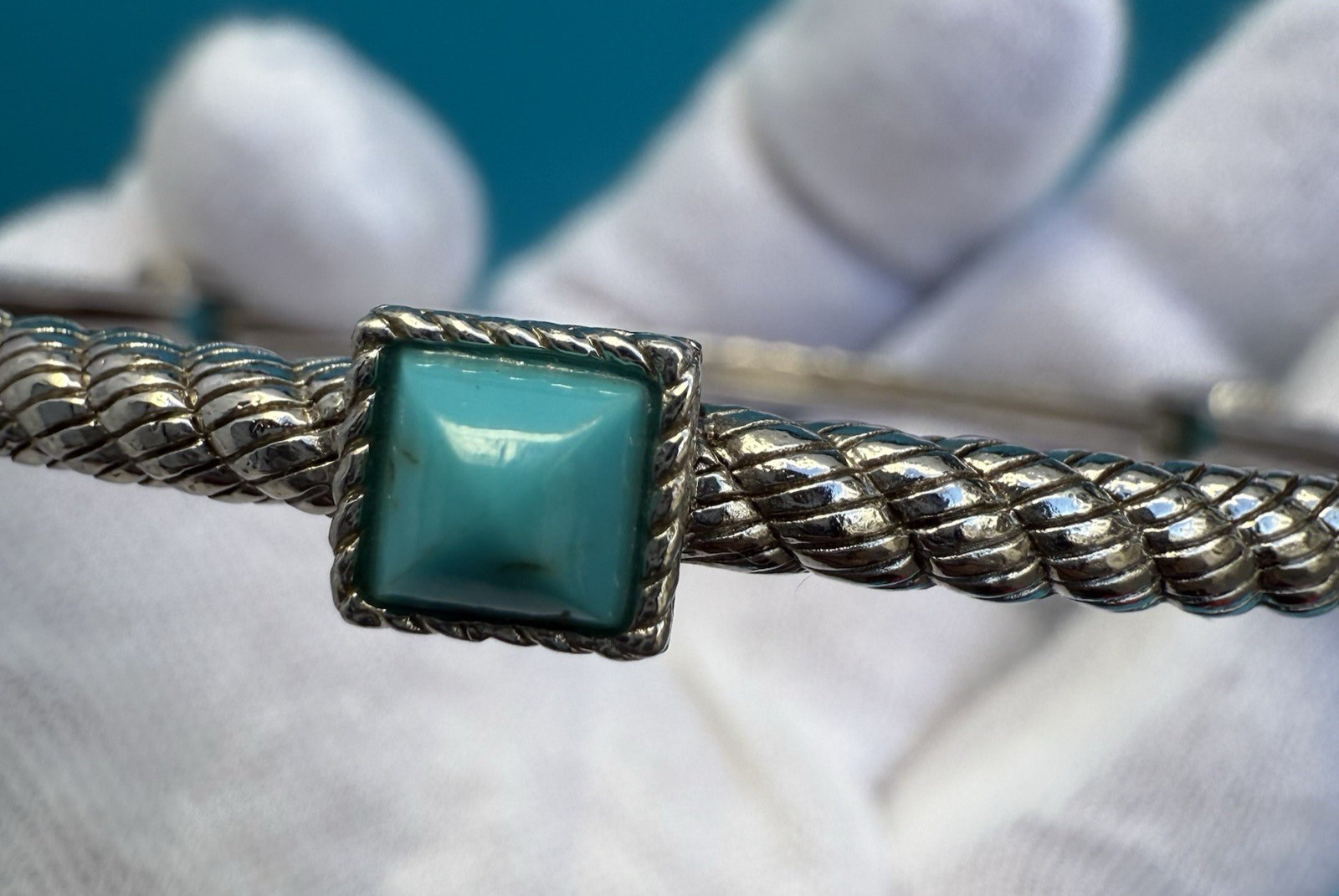 Vintage Sterling Silver Bracelet by Judith Ripka3