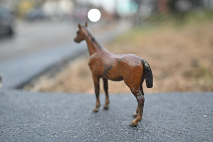 Antique Cold Painted Austrian Vienna Bronze Horse by Franz Bergmann4