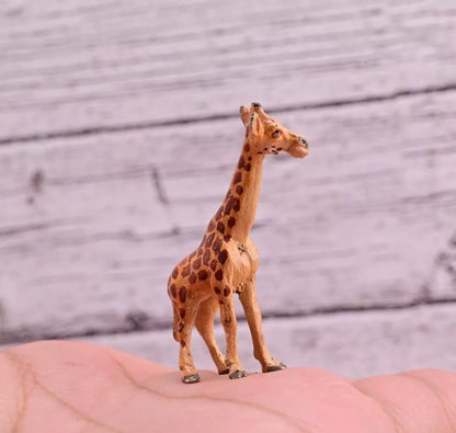Lovely Antique Austrian Vienna Cold Painted Bronze Figure Little Giraffe4
