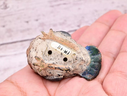 Super Cute Antique Austrian Vienna Cold Painted Bronze Figure of Goldfinch14
