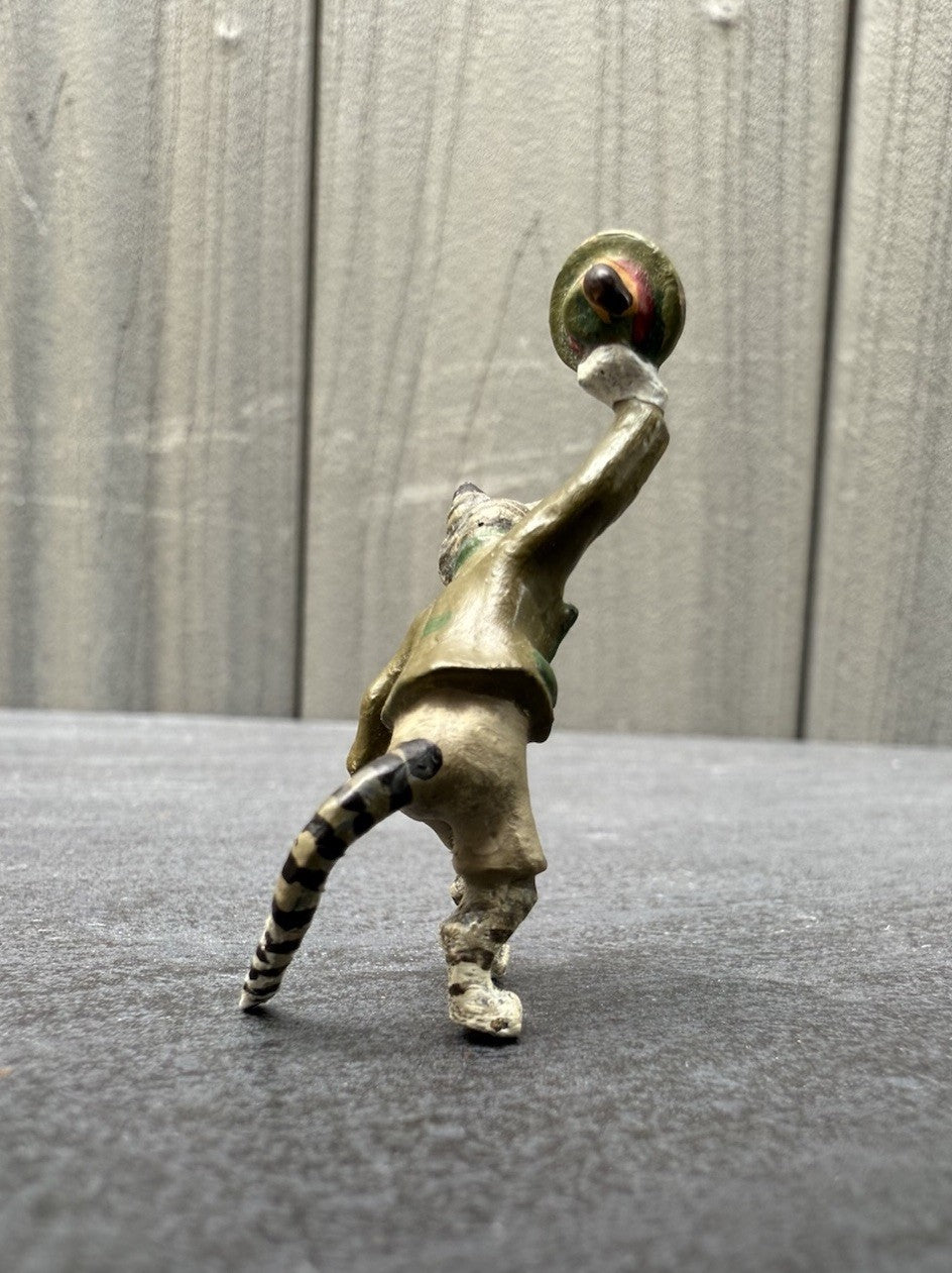 Wonderful Austrian Vienna Cold Painted Bronze Figure of a Cat Gentleman6