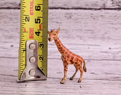 Collectible Antique Austrian Vienna Cold Painted Bronze Figure of Little Giraffe11
