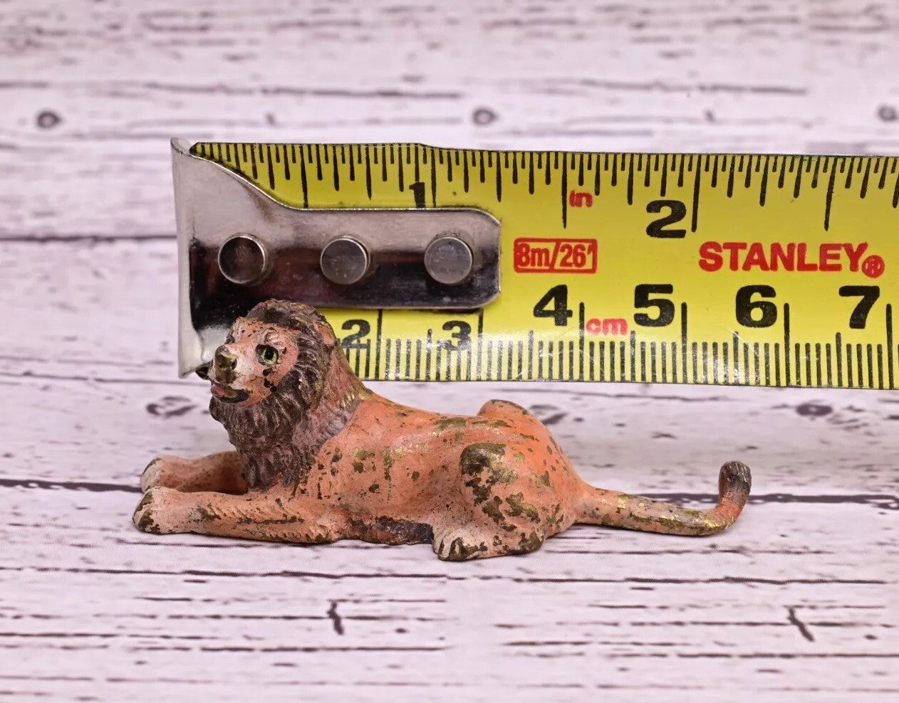 Early Antique Austrian Vienna Bronze Figure of Sitting Lion11